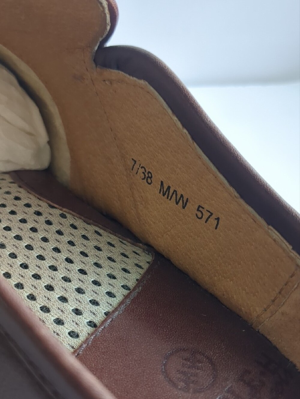Women’s Double H Boots Brown Leather Slip-On Mules Clogs Western Stud Detail - Picture 14 of 16